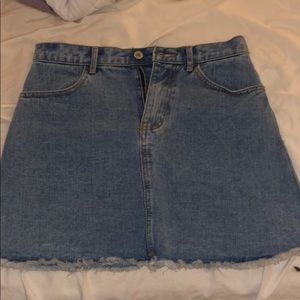 PACSUN jean skirt M